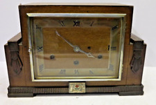 silver mantel clock for sale  EXETER