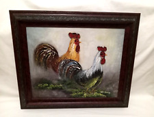 Textured rooster painting for sale  Chatsworth