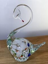 Glasfigur schwan figur gebraucht kaufen  Gartenstadt,-Faldera