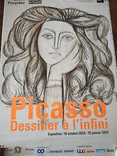 Picasso exhibition poster d'occasion  Paris XII