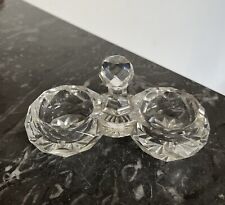 Saliere poivrière cristal d'occasion  Aulnay-sous-Bois