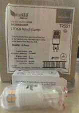 Bombilla de lámpara de actualización LED G9 MaxLite SKG0903LED27 3w 2700K - (20) bombillas segunda mano  Embacar hacia Argentina