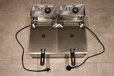 Double deep fryer for sale  LINCOLN