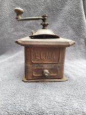 Antique Elma Coffee Metal Hand Grinder for sale  Shipping to South Africa