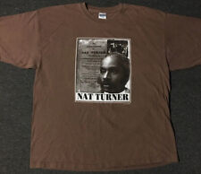 Vtg Nat Turner Slave Revolt Shirt XXL Black History Civil Rights MLK 90s Malcolm for sale  Shipping to South Africa