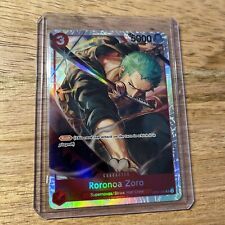 One Piece Card Game Roronoa Zoro OP01-025 SR English comprar usado  Enviando para Brazil