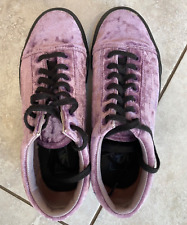 Vans lilac velvet for sale  STOKE-ON-TRENT