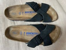 Birkenstock black madrid for sale  WEST BYFLEET