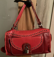 LUELLA  BARTLEY “JONI” RED LEATHER BAG for sale  Shipping to South Africa