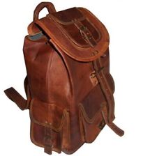 Genuine leather backpack for sale  Shipping to Ireland