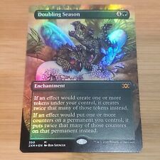 1x Doubling Season, Borderless Foil, Double Masters, Magic MTG NM for sale  Shipping to South Africa