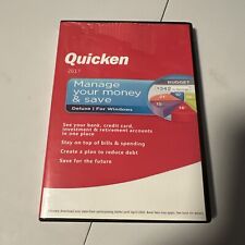 Used, Quicken Deluxe  2017 Manage Your Money and Save For Windows PC for sale  Shipping to South Africa