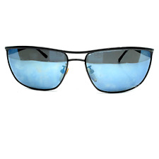 Police Eyewear S8516 Men's Full Rim Black Sunglasses Blue lens 62-15-125 for sale  Shipping to South Africa