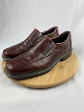 ECCO Men's Helsinki Slip-On, Leather Cocoa Brown Shoes, US 12.5 EU 45, käytetty myynnissä  Leverans till Finland