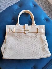 Furla cream leather for sale  BELFAST