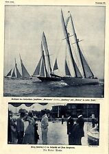 Kieler Woche Kaiserlicher Jachtclub Prinz Heinrich * Pamiątki historyczne 1908 na sprzedaż  Wysyłka do Poland