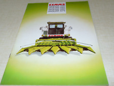 Brochure moissonneuse claas d'occasion  Pont-d'Ain