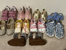 Usado, Sapatos para bebês meninas de 6 a 12 meses - Lote de 9 pares  comprar usado  Enviando para Brazil