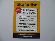 Sleafordian coaches sleaford for sale  UK