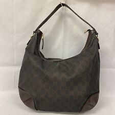 Autêntica bolsa de ombro Gucci HOBO GG Supreme marrom 309618 PVC do Japão 231212 comprar usado  Enviando para Brazil