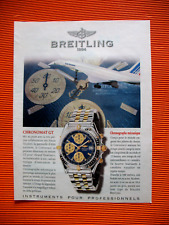 Publicite presse breitling d'occasion  Mazamet