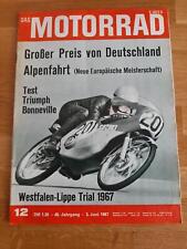 Motorrad 1967 triumph gebraucht kaufen  Deutschland