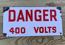 Danger 400 volts for sale  NORWICH