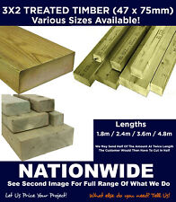 Timber treated 3x2 for sale  Shipping to Ireland