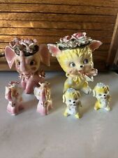 Cachorro e bebês amarelos vintage Fairyland Momma Elephant & Babies & Lipper & Mann comprar usado  Enviando para Brazil