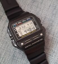 vintage Casio BM-100WJ barômetro altímetro medidor de profundidade alarme relógio cronógrafo Japão, usado comprar usado  Enviando para Brazil