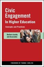 Usado, Compromiso cívico en la educación superior de Barbara Jacoby and Associates, buen libro segunda mano  Embacar hacia Argentina