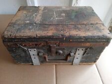 Vintage Wooden Carpenter Tool Chest Box, used for sale  WOLVERHAMPTON