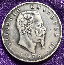 Moneta lire 1876 usato  Roma