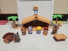 Presépio vintage Fisher Price Little People animais homens sábios - sem Jesus, usado comprar usado  Enviando para Brazil