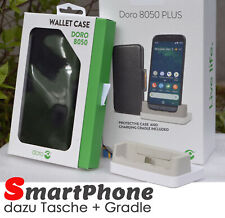 Doro 8050 Plus Seniors Smartphone Android LTE GPS Alarme Schutzcas Ladestand Neu na sprzedaż  Wysyłka do Poland