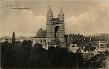 Cpa ulm evangel.garnisonkirche d'occasion  Expédié en France