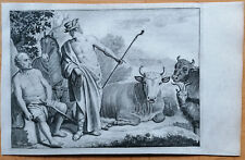 Apollo Battus Original Engraving Ovid Metamorphoses - 1703, used for sale  Shipping to South Africa