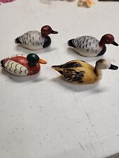 Vintage Duck Erasers Mallard Decoy Pencil Top Bird Lot for sale  Shipping to South Africa