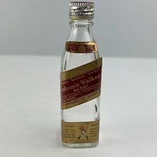 Mini botella de whisky Johnnie Walker Red Label vacía vintage, usado segunda mano  Embacar hacia Argentina