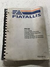 Manual de catálogo de peças para carregadeira de rodas Fiat Allis FR120, usado comprar usado  Enviando para Brazil