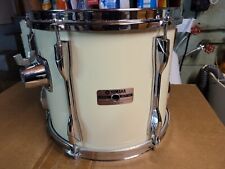 VINTAGE GRAVAÇÃO YAMAHA PERSONALIZADA 12" TOM DRUM STAGE LACA BRANCA JAPÃO ANOS 80 BÉTULA comprar usado  Enviando para Brazil