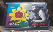 Janis Joplin 2001 Topps American Pie Rock 'N Roll authentic relic swatch for sale  Shipping to Canada