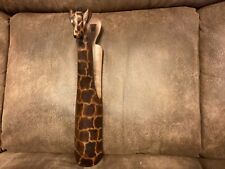 wooden giraffe for sale  Shipping to Ireland