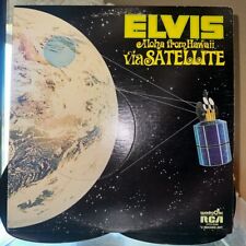 Aloha do Havaí Via Satélite por Presley, Elvis com Recorte Lunar Muito Raro!! comprar usado  Enviando para Brazil