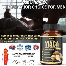 Cápsulas de maca Agobi - com Tribulus, Ginseng - Reforço de testosterona, saúde masculina, usado comprar usado  Enviando para Brazil