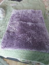 Bath mat purple for sale  COLCHESTER