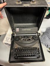 Vintage Underwood Noiseless 77 Portable Typewriter & Case for sale  Shipping to South Africa