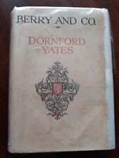 Berry dornford yates for sale  MARKET RASEN