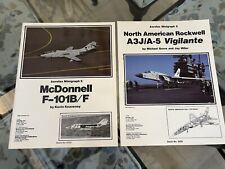 2 livros!  Aerofax 5 e 9, F101B/F e A3J/A-5 Vigilante comprar usado  Enviando para Brazil