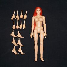 Boneco Triad Toys Alpha busto grande 1/6 feminino cabeça vermelha com mão e pés completos comprar usado  Enviando para Brazil